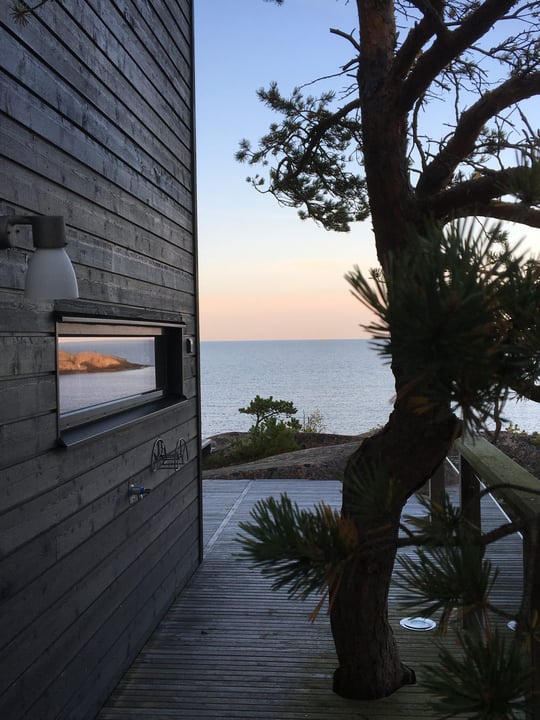 Sea view from a cliffhouse