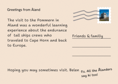 Postcard back