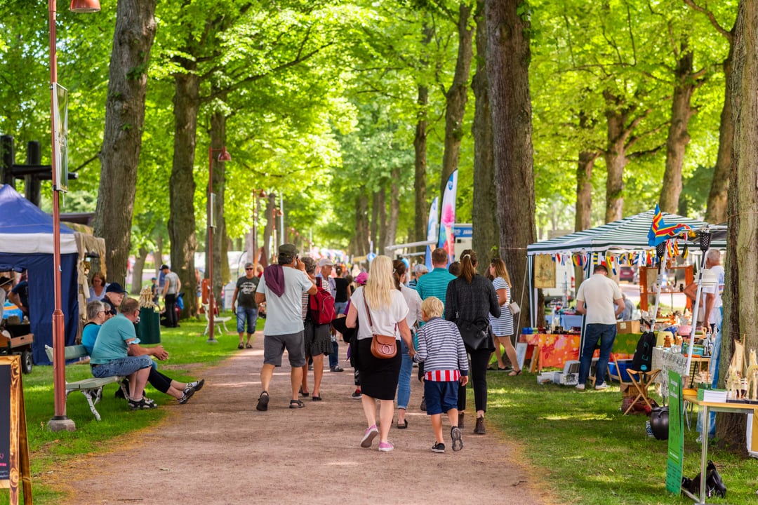 Esplanaden under evenemang