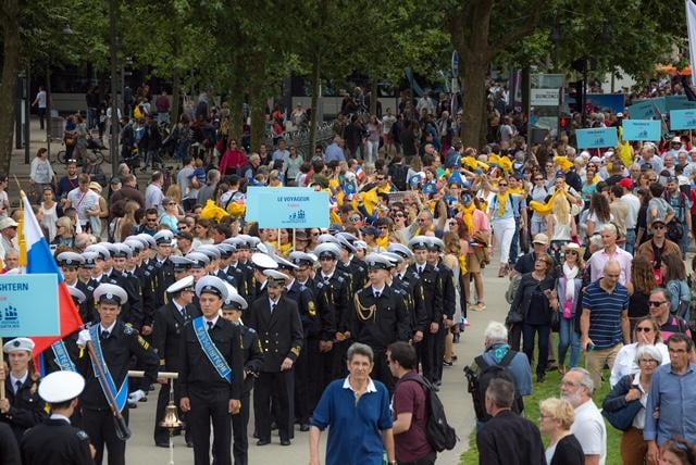 Tall Ships Crew parade